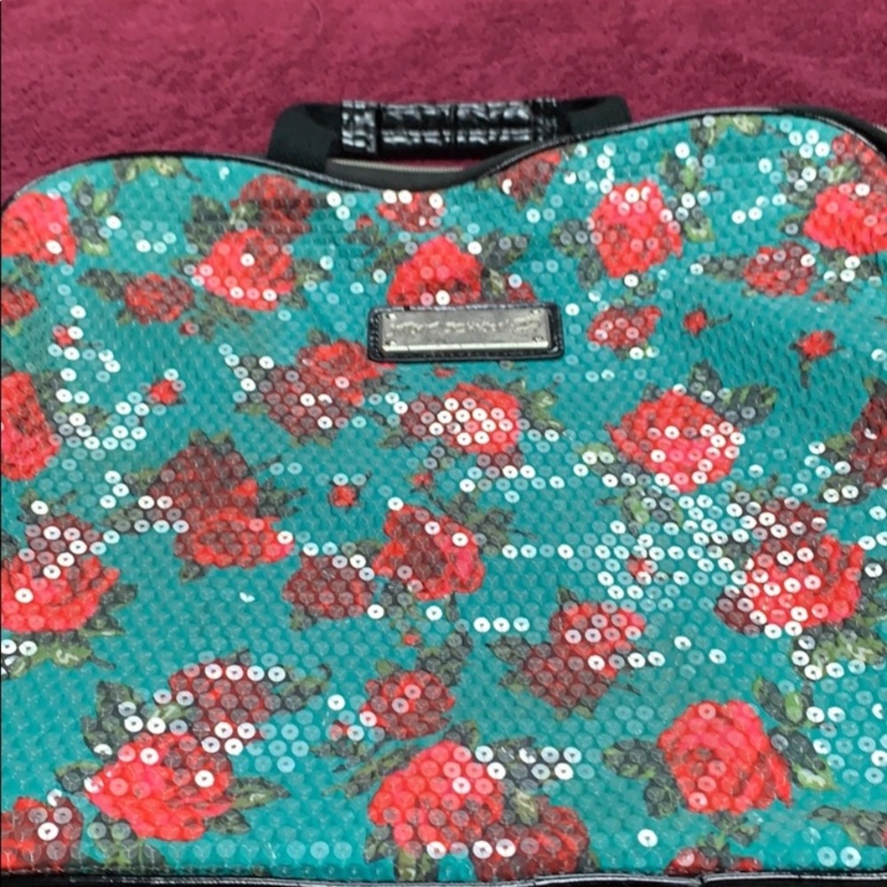 Sequin laptop bag